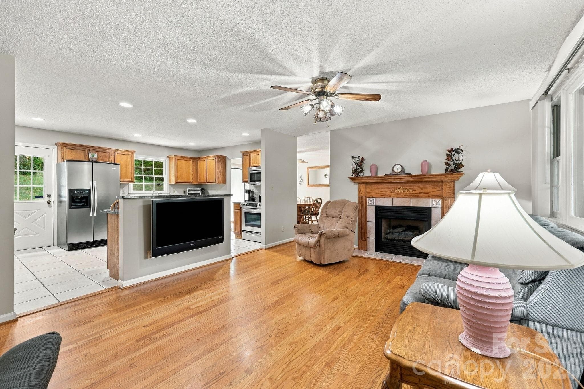 Open Living / Kitchen Space - 6 Cisco Road, Asheville