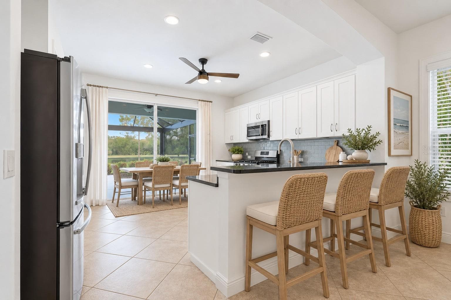 Kitchen- Virtually Staged - 12676 SAGEWOOD DR, VENICE