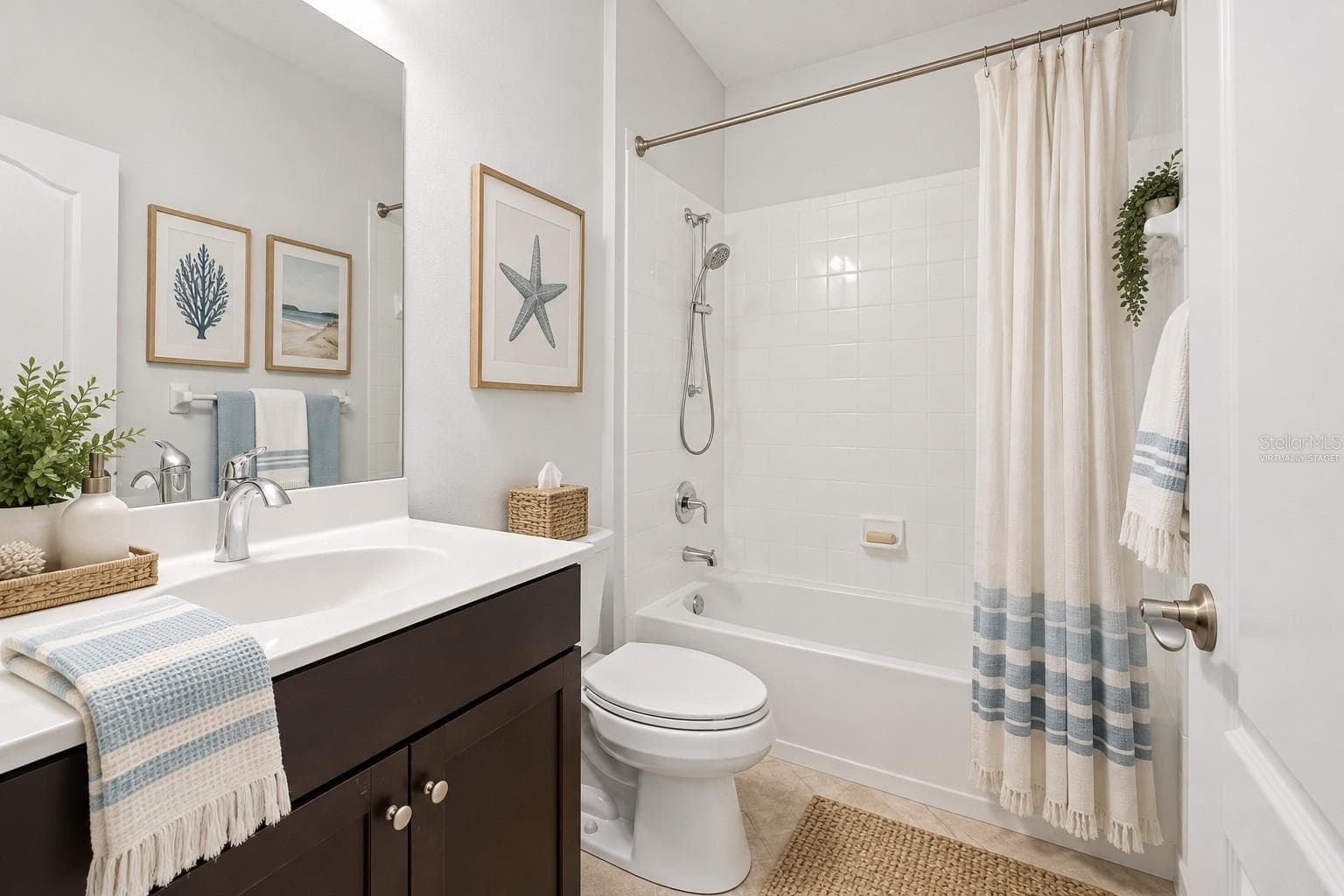 Bath Room #2- Virtually Staged - 12676 SAGEWOOD DR, VENICE