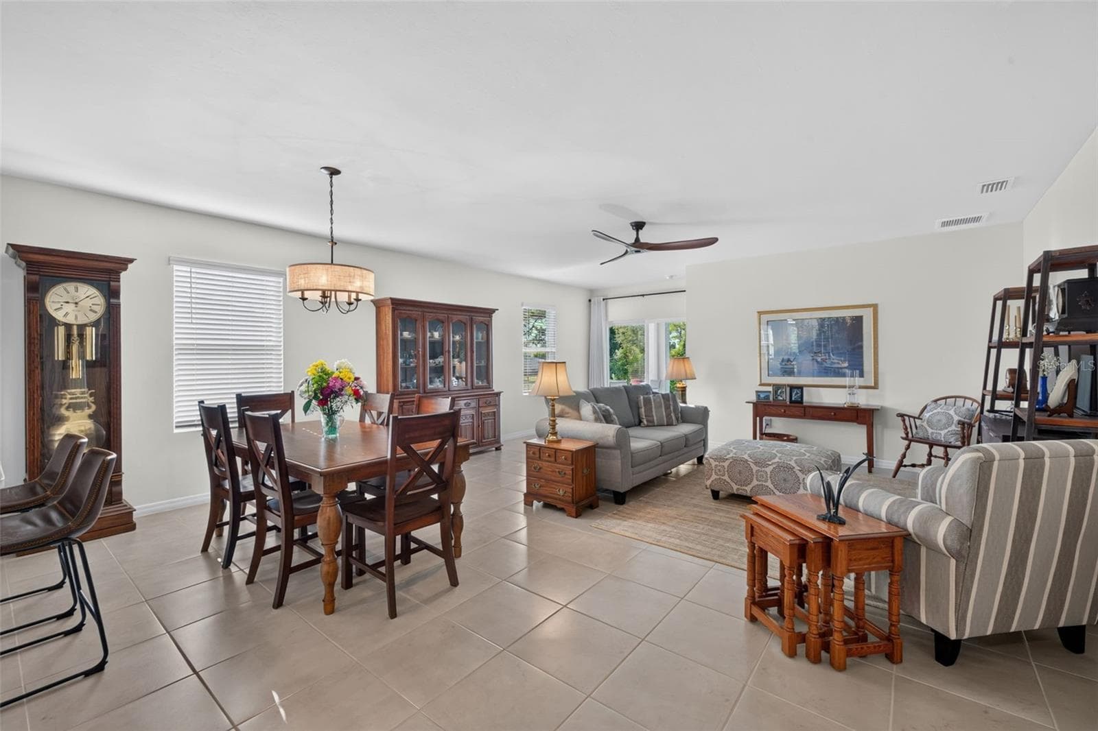 Living Room / Dining Room combined - 1706 NW 30TH LN, CAPE CORAL