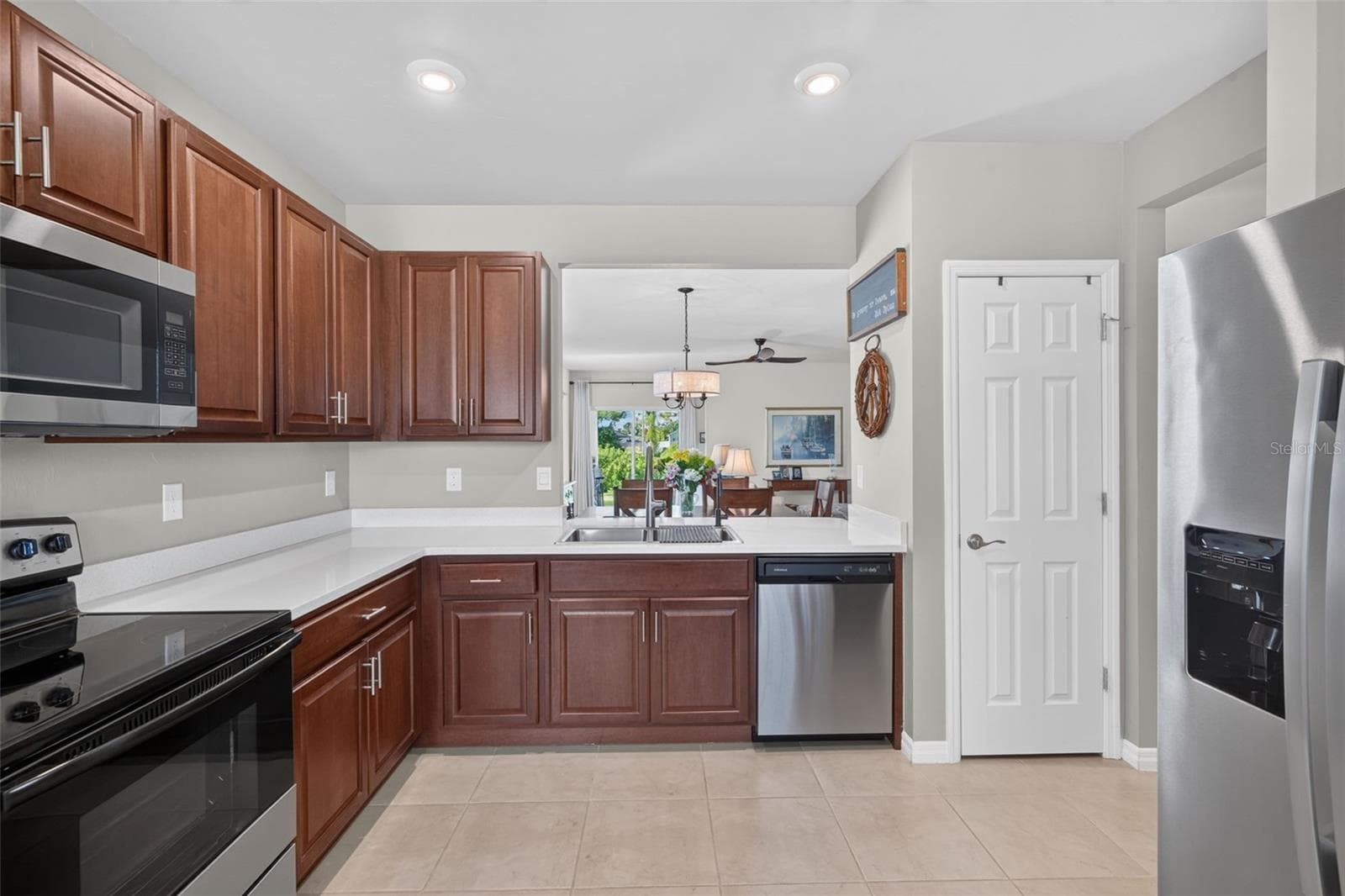 Opens to Living / Dining Room - 1706 NW 30TH LN, CAPE CORAL