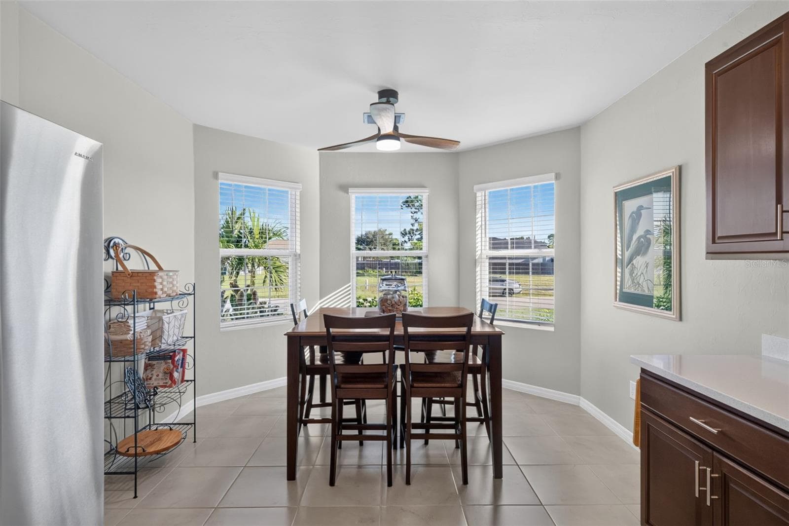 Large Eat In Kitchen with Bay Window - 1706 NW 30TH LN, CAPE CORAL