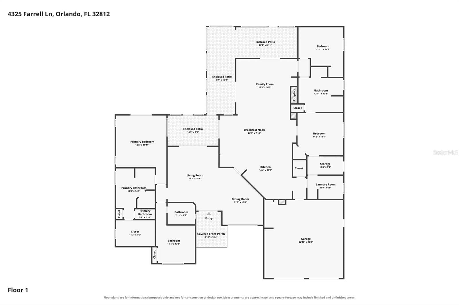 Single Family Residence at 4325 FARRELL LN, ORLANDO, photo 6 of 67