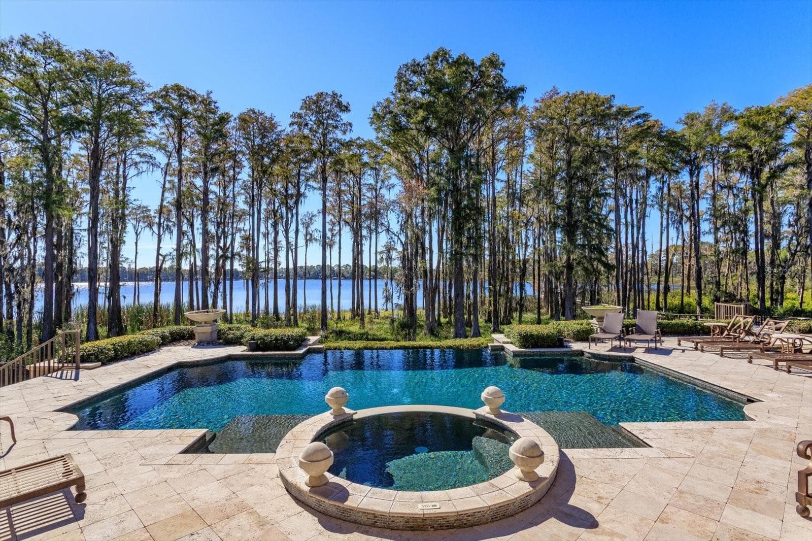 Infinity pool and spa - 5192 VARDON DR, WINDERMERE