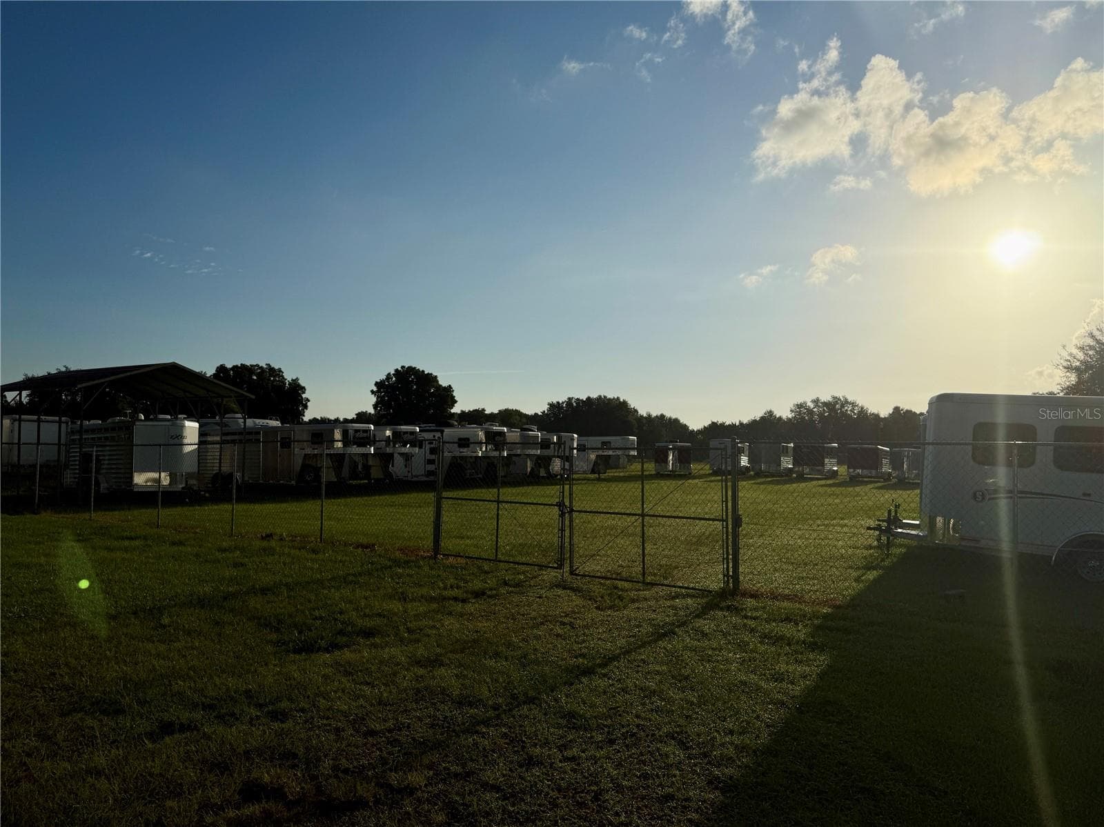 Property is fenced - 2262 E C-478, WEBSTER