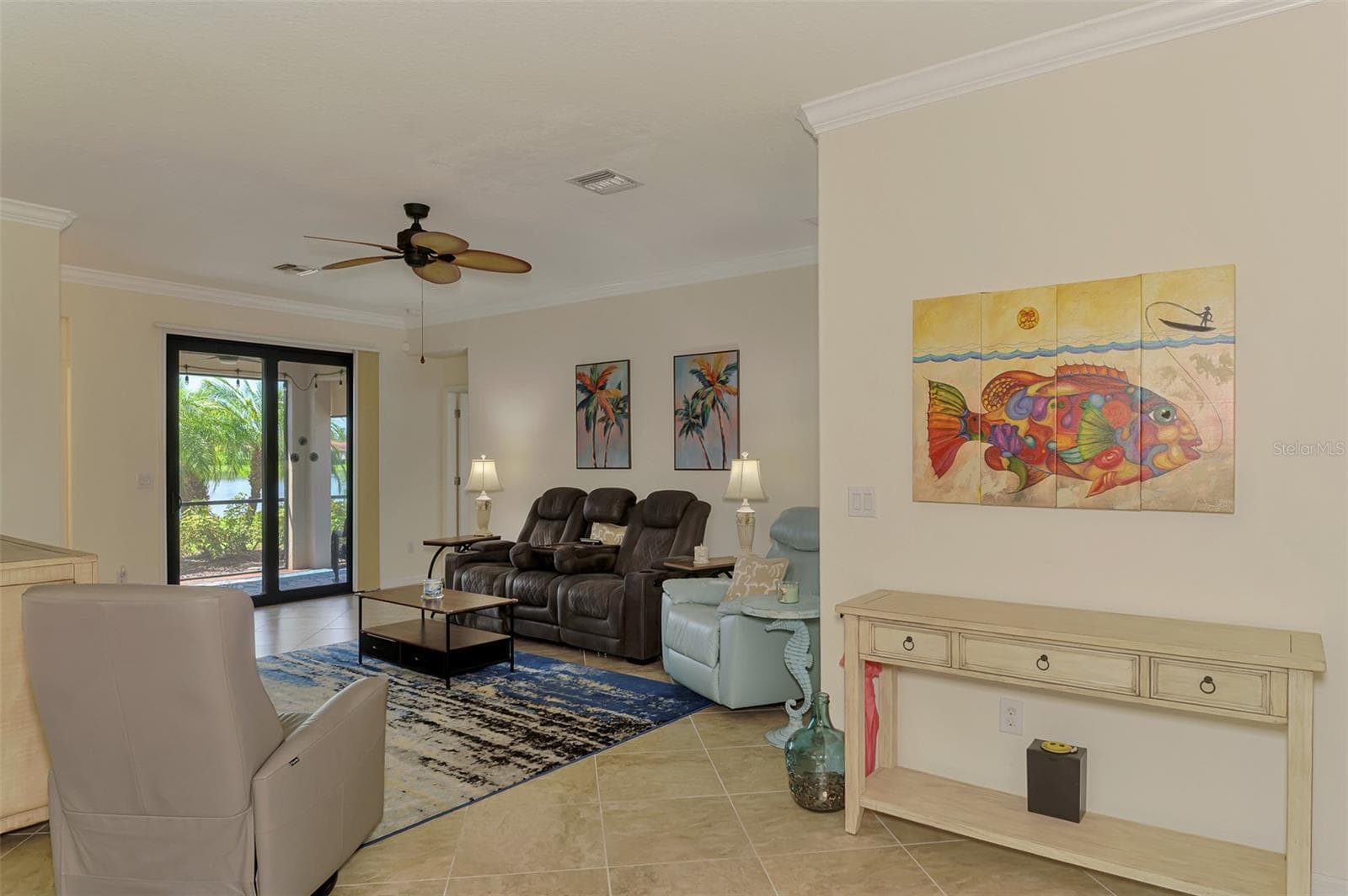 View from Great Room. - 9845 HILLTOP DR, VENICE
