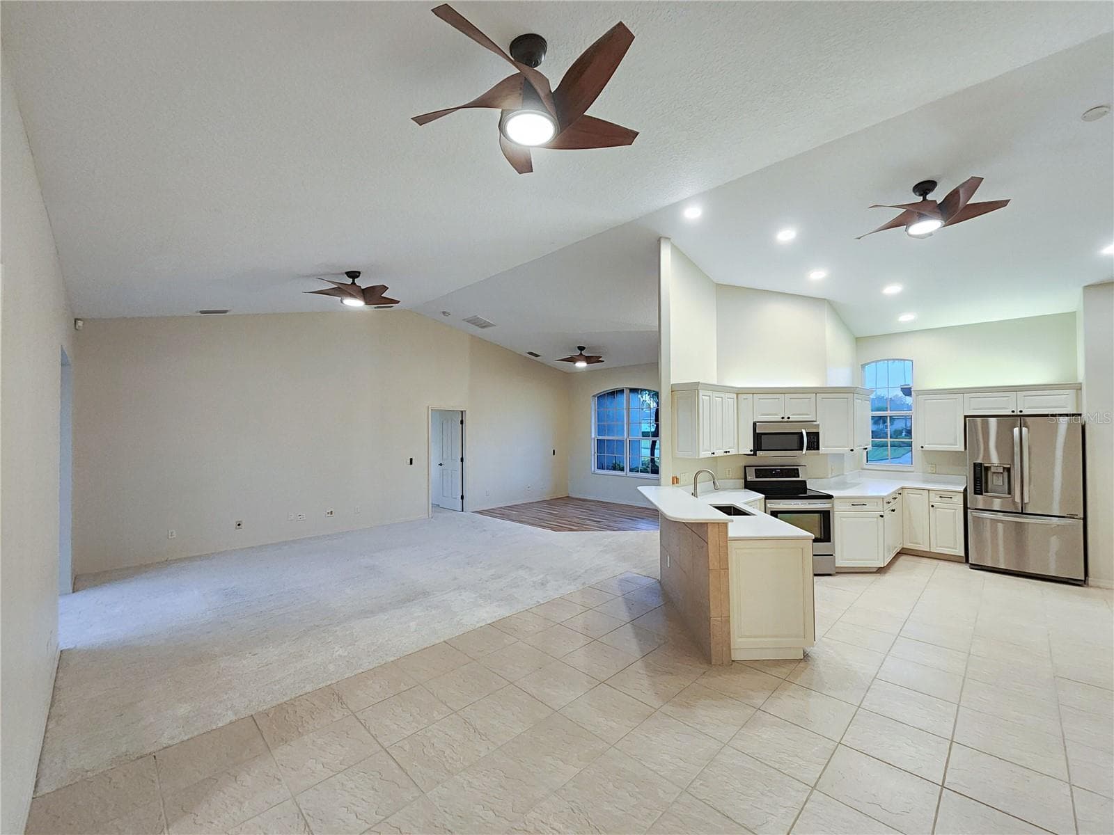 Living room/kitchen - 6223 90TH AVENUE CIR E, PARRISH
