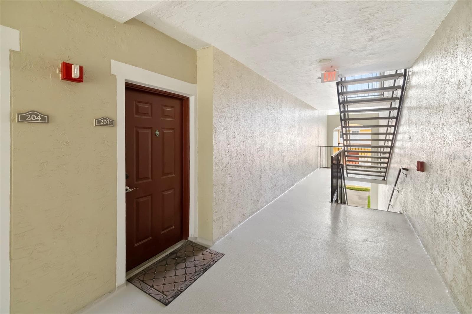 Up Stairs to Second Floor. Unit on Right. - 5500 BENTGRASS DR #6-203, SARASOTA