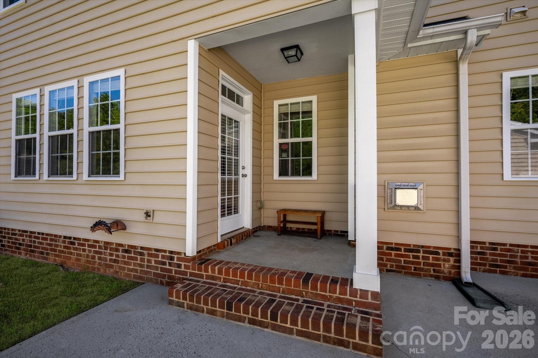Rear porch - 10431 Alvarado Way, Charlotte
