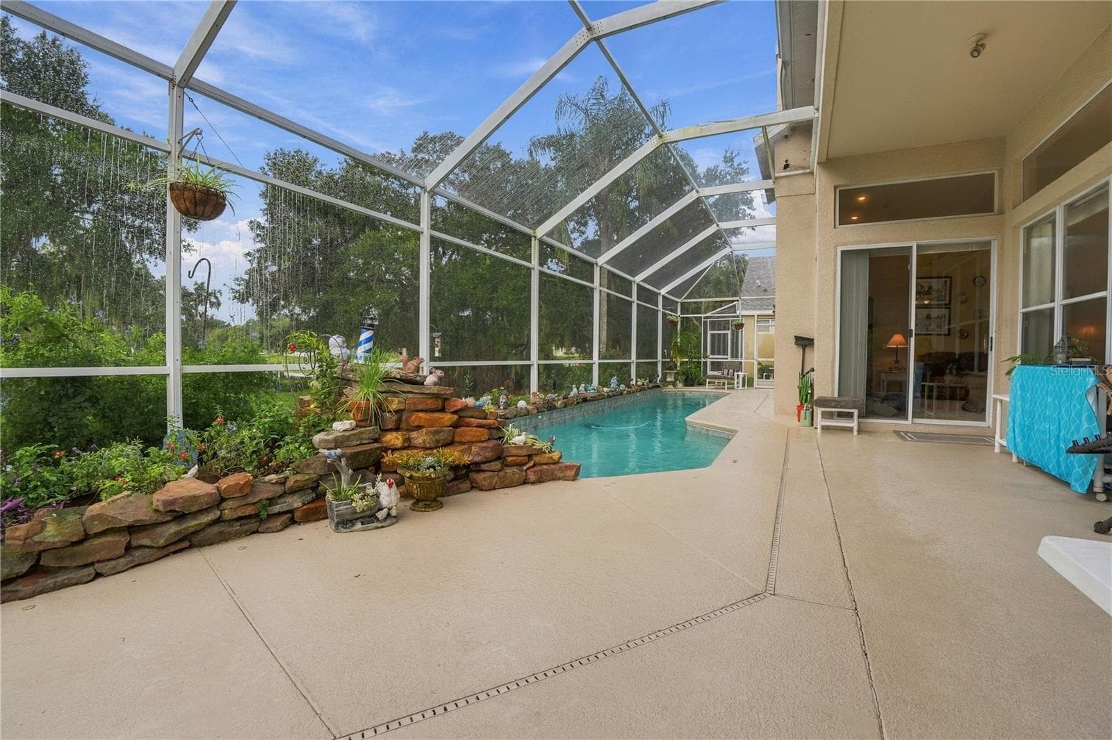 Lanai/Pool area - 1954 WILLOW WOOD DR, KISSIMMEE