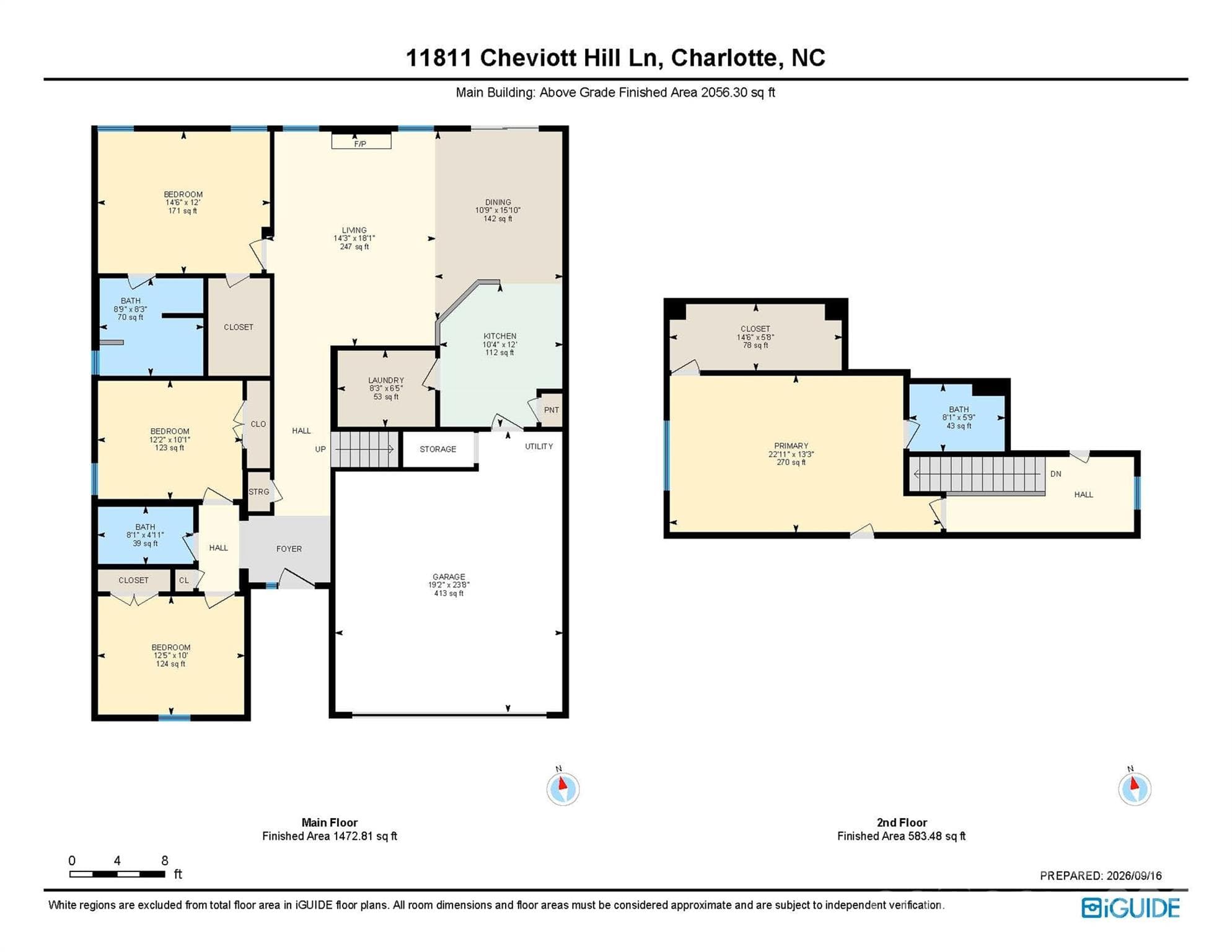 Single Family Residence at 11811 Cheviott Hill Lane, Charlotte, photo 18 of 19