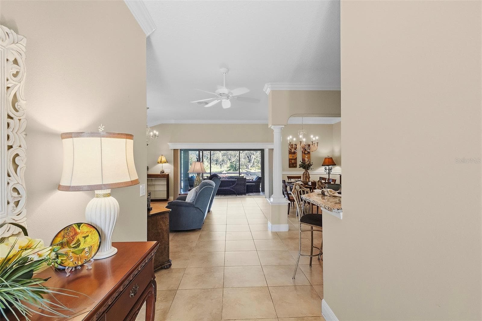 entry hall - 1757 PENNECAMP DR, THE VILLAGES
