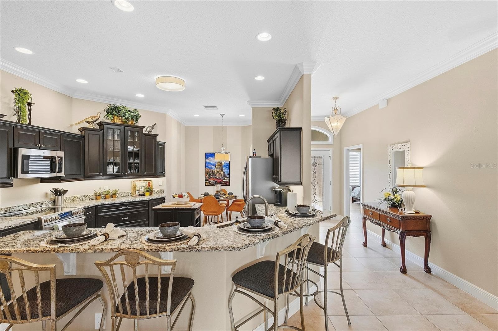 breakfast seating for 4 - 1757 PENNECAMP DR, THE VILLAGES