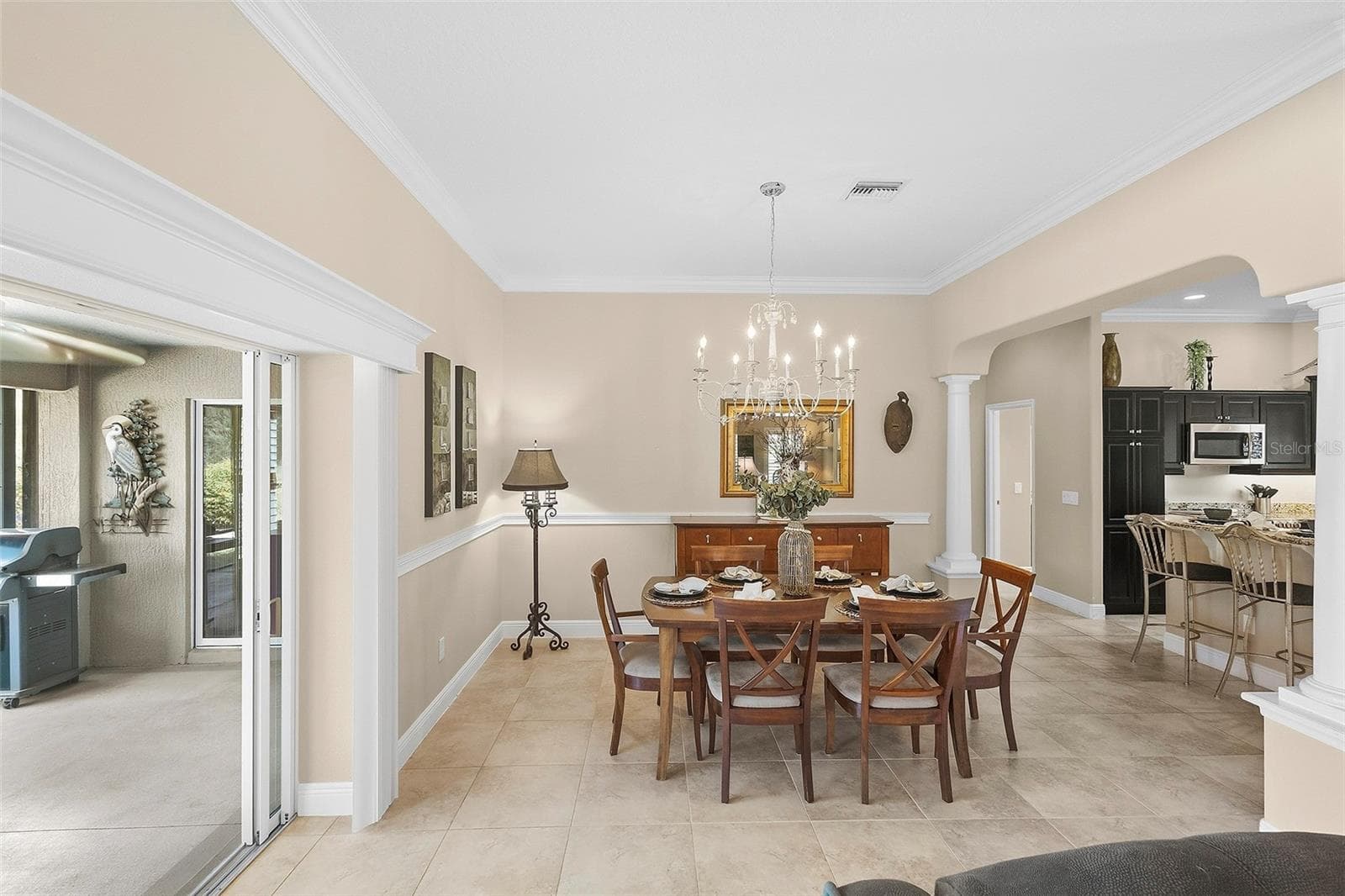 dining room - 1757 PENNECAMP DR, THE VILLAGES