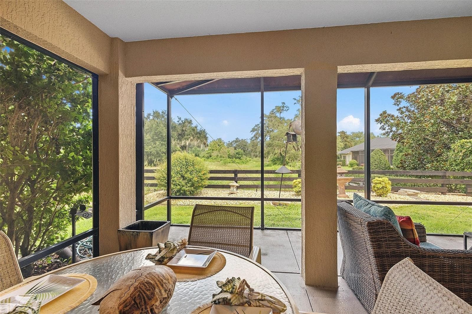 rear lanai - 1757 PENNECAMP DR, THE VILLAGES