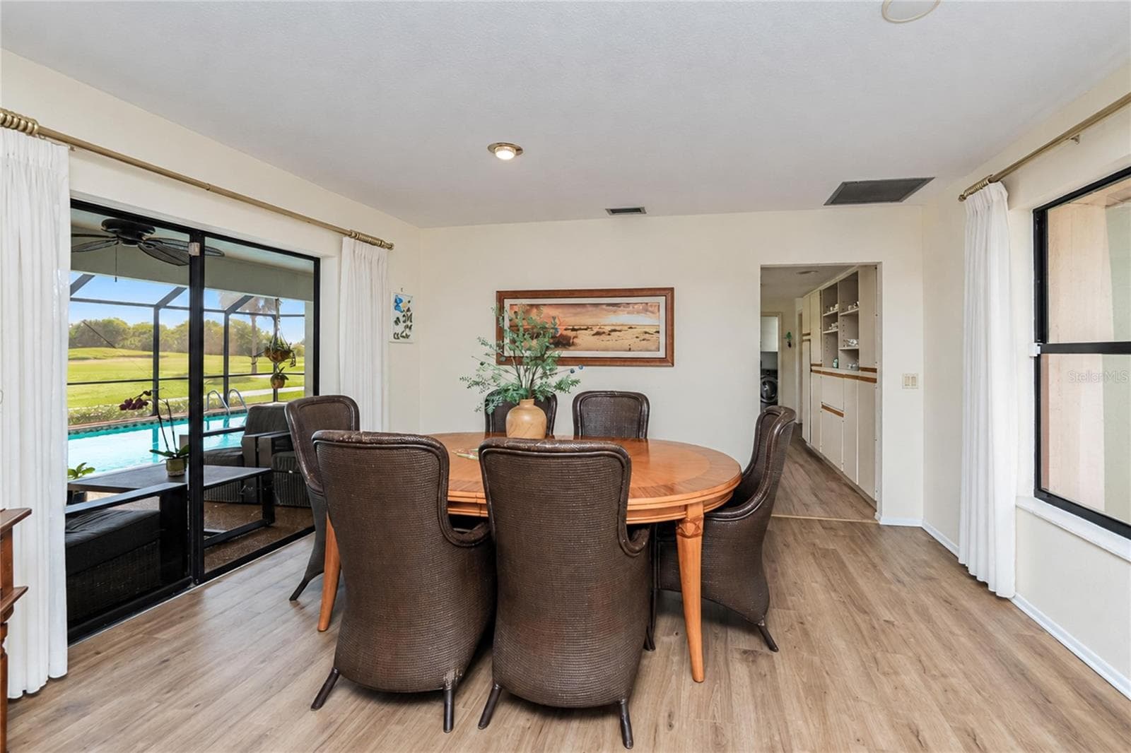 DINING AREA - 3836 BORDEAUX DR, PUNTA GORDA