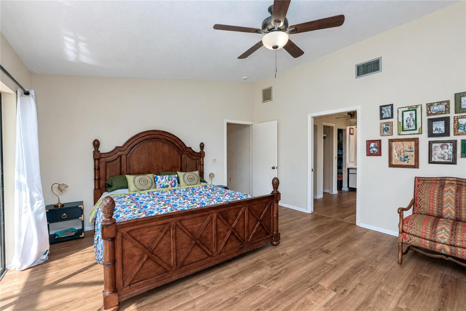 MASTER BEDROOM - 3836 BORDEAUX DR, PUNTA GORDA