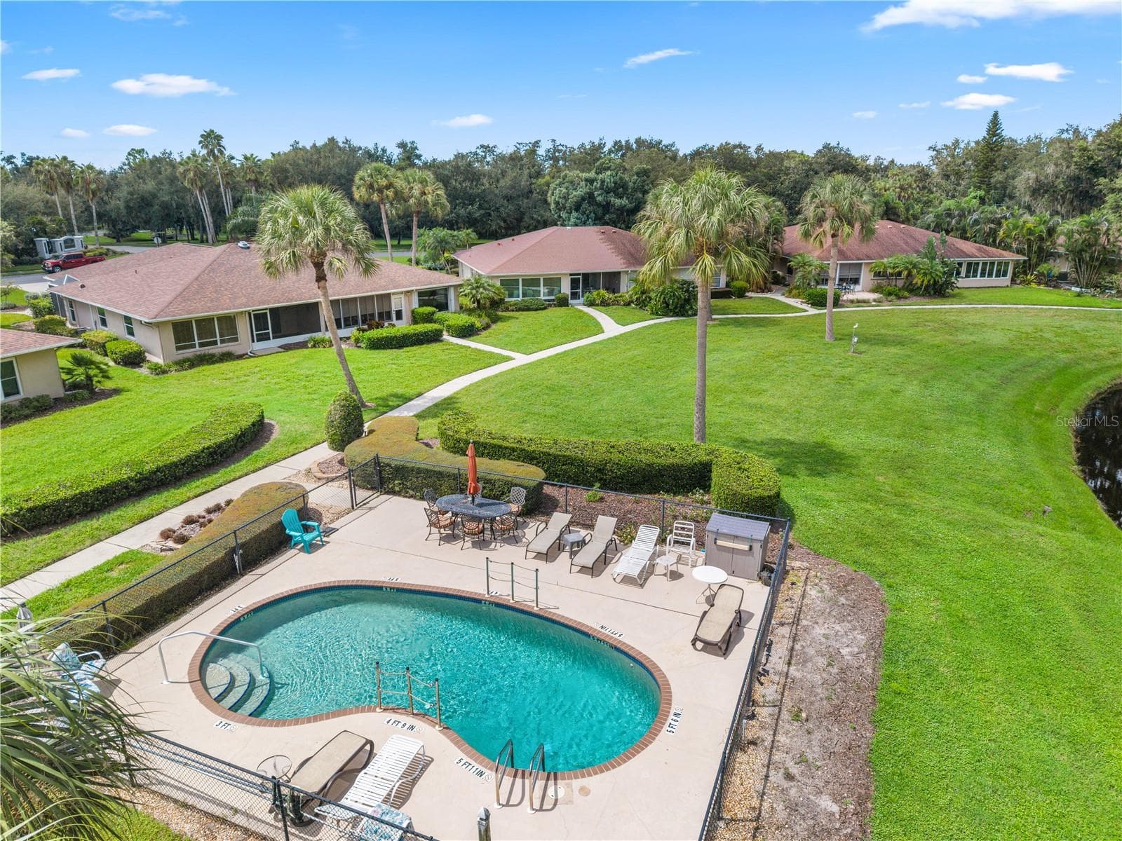 Villa only pool - 2426 WILDERNESS BLVD W, PARRISH