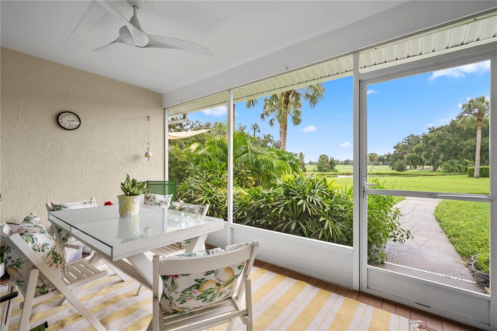 Rear screened porch - 2426 WILDERNESS BLVD W, PARRISH