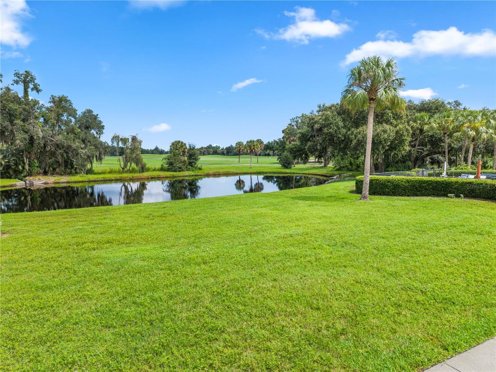 View directly behind the villa - 2426 WILDERNESS BLVD W, PARRISH