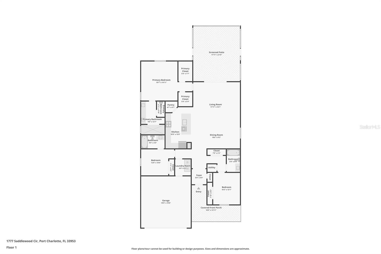 Single Family Residence at 1777 SADDLEWOOD CIR, PORT CHARLOTTE, photo 36 of 36