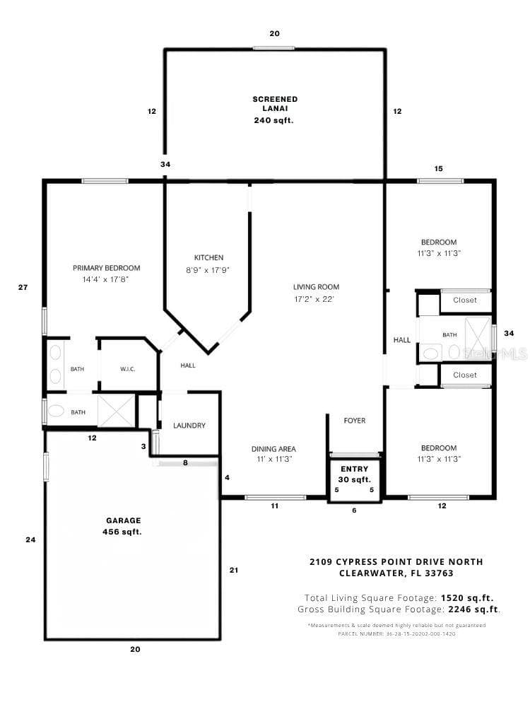 Single Family Residence at 2109 CYPRESS POINT DR N, CLEARWATER, photo 29 of 30