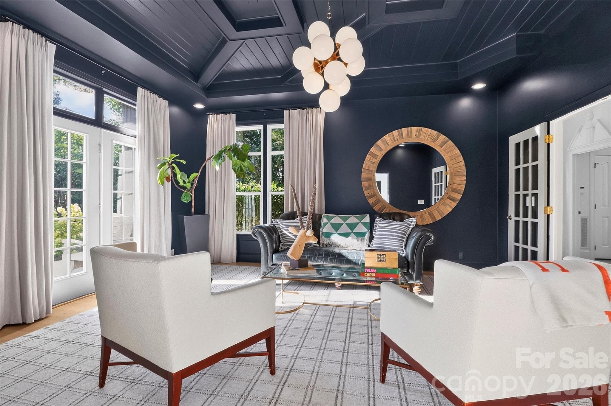 formal living room - 1901 Cortelyou Road, Charlotte