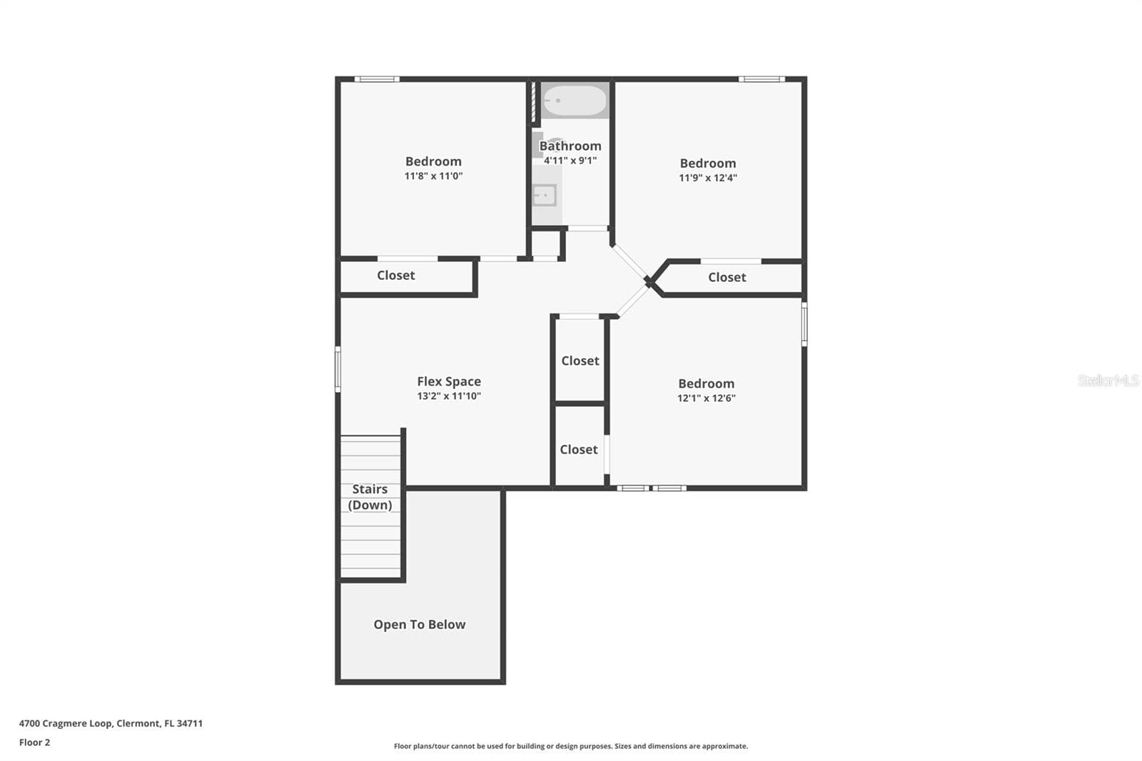 Floorplan 2 - 4700 CRAGMERE LOOP, CLERMONT