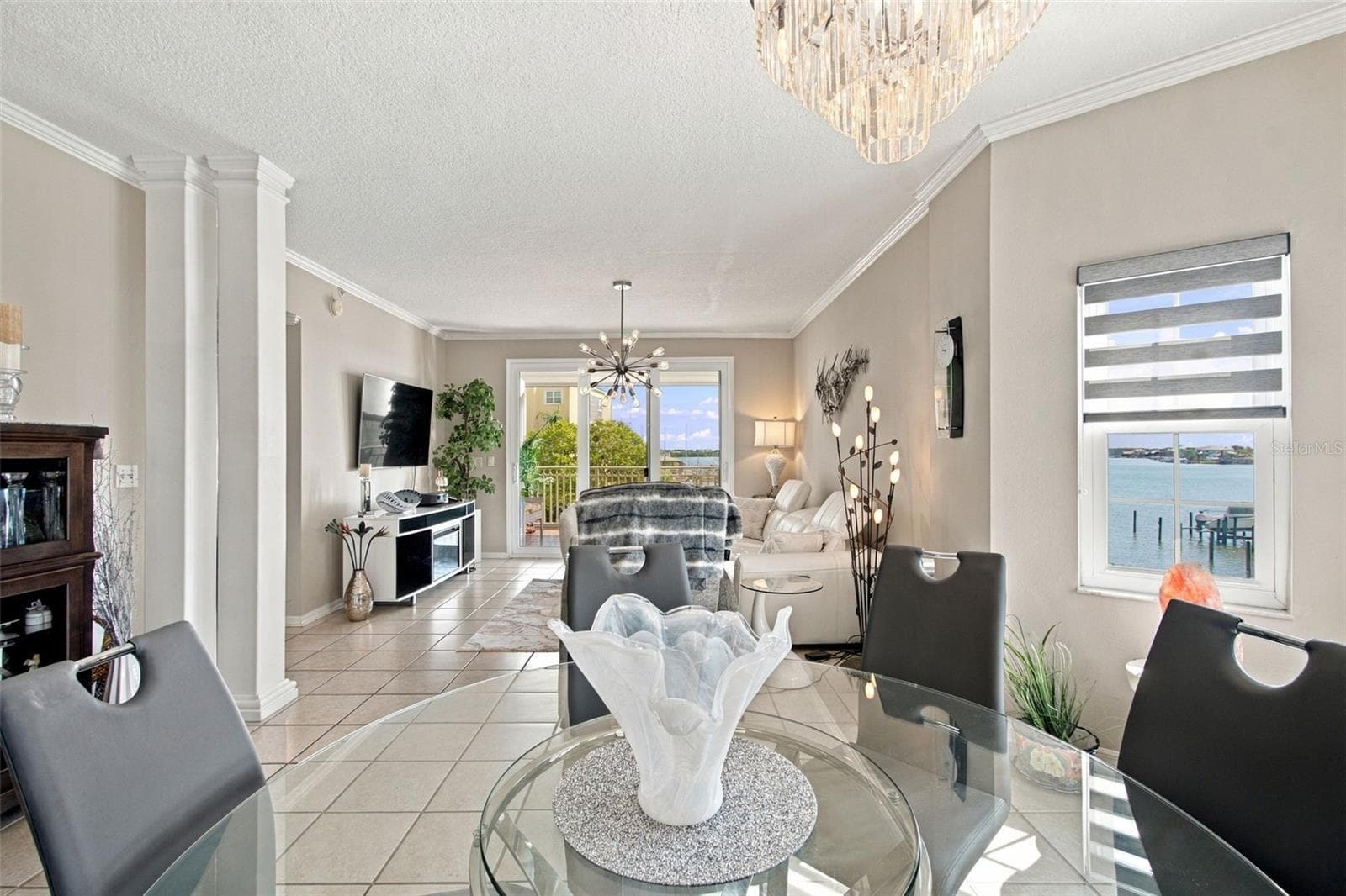 Living room - Dining room - 399 150TH AVE #205, MADEIRA BEACH