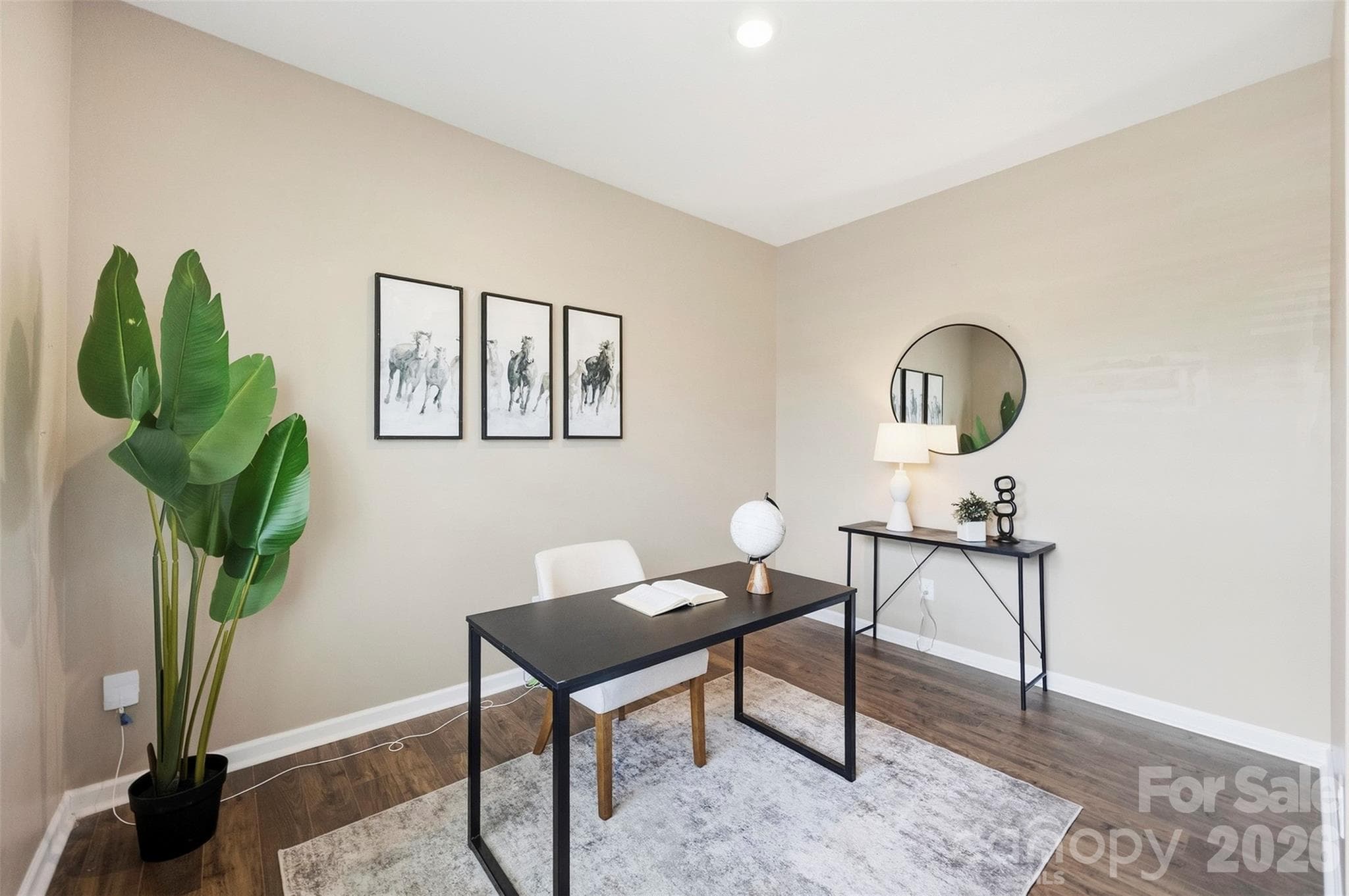 Main level- dedicated office - 7572 Nolen Farm Drive, Gastonia