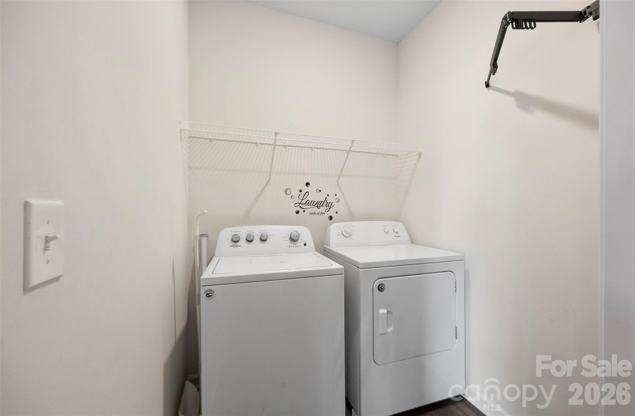 Main level laundry room - 7572 Nolen Farm Drive, Gastonia