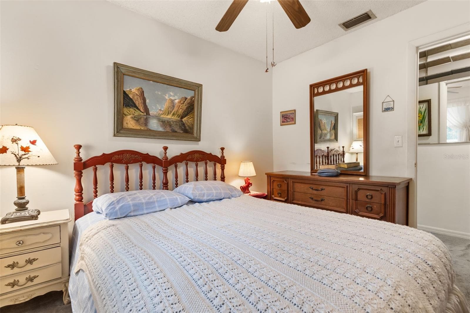 Bedroom 4; one of two bedrooms upstairs. - 4511 LONGWORTH DR, ORLANDO