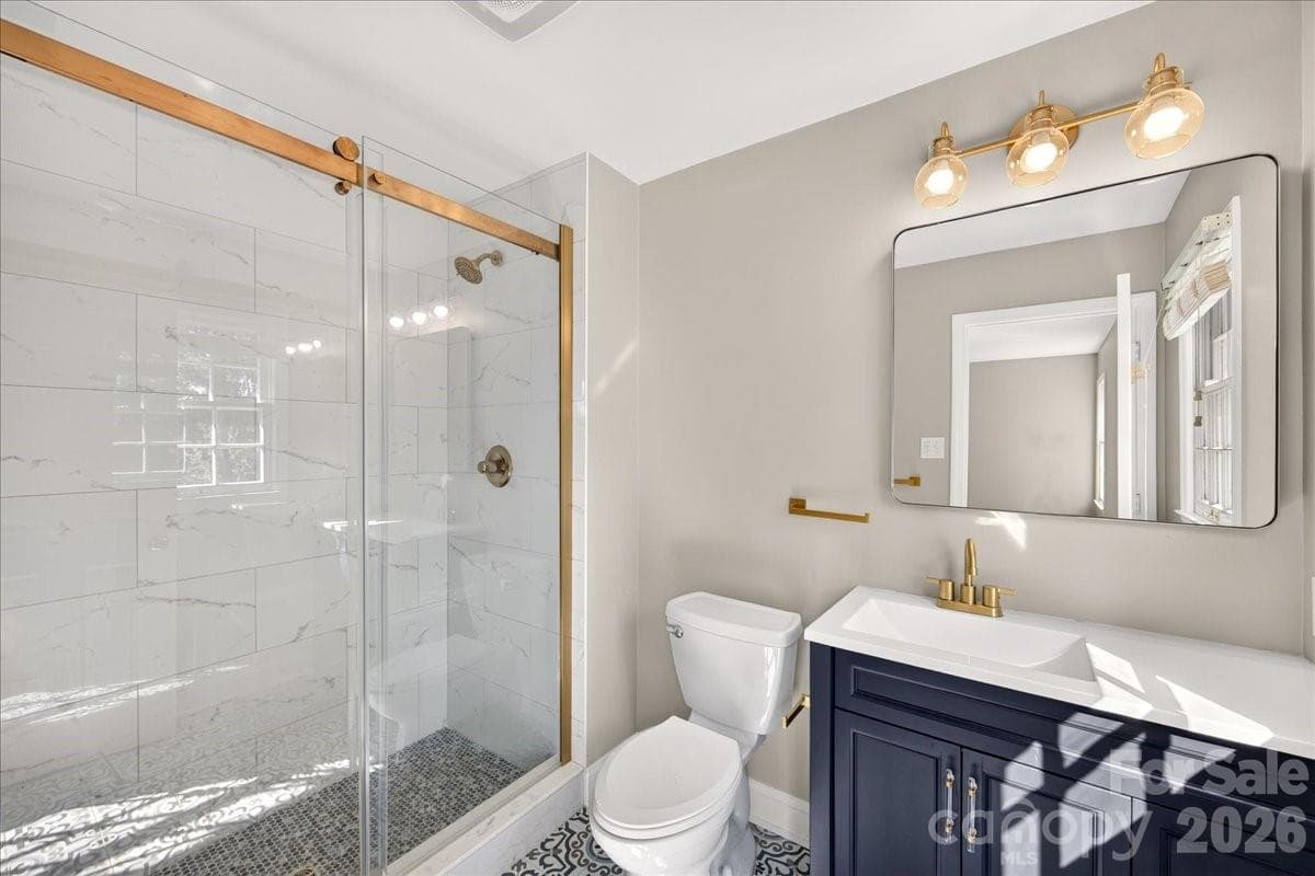 Bedroom 4 En Suite Bathroom - 4509 Mullens Ford Road, Charlotte