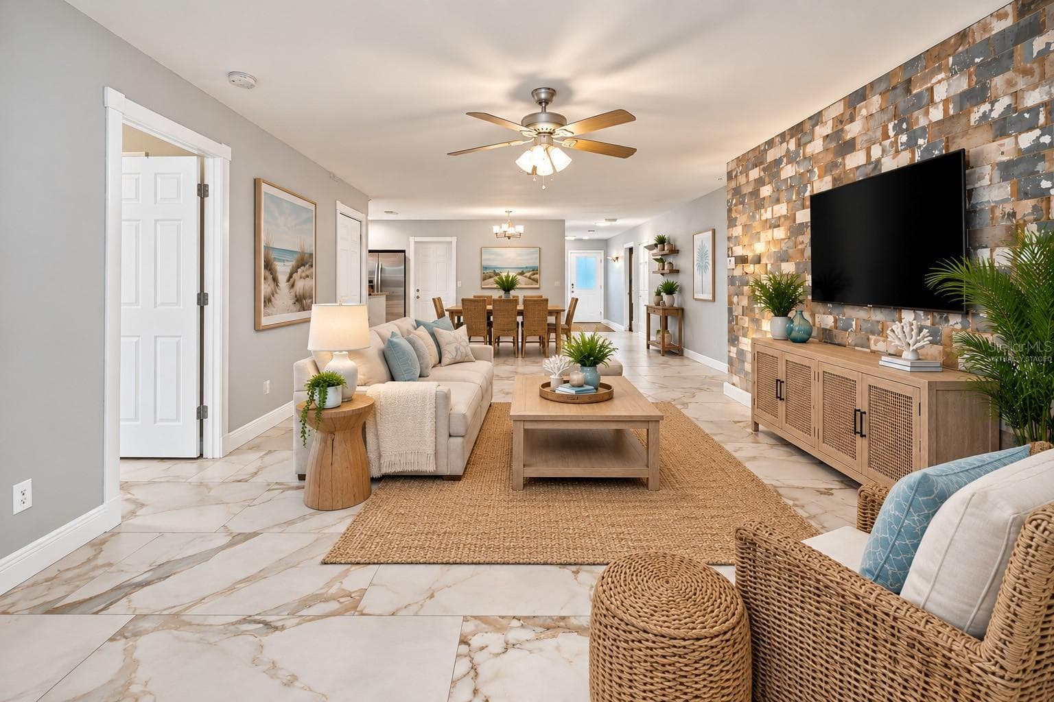 virtually staged - 2520 FAWN CT, CLEARWATER