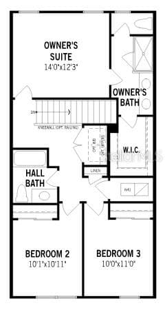 Aurora Floorplan Second Floor - 2880 CAMELLIA FLOWER ST, APOPKA