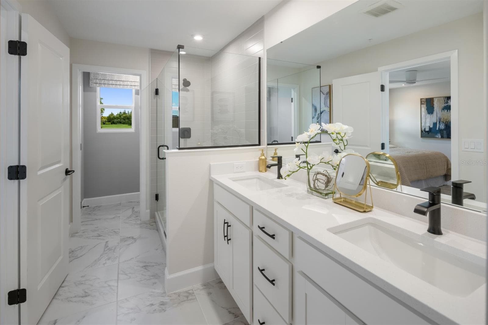 Meadowlark Landing Aurora Model Primary Bathroom - 2880 CAMELLIA FLOWER ST, APOPKA