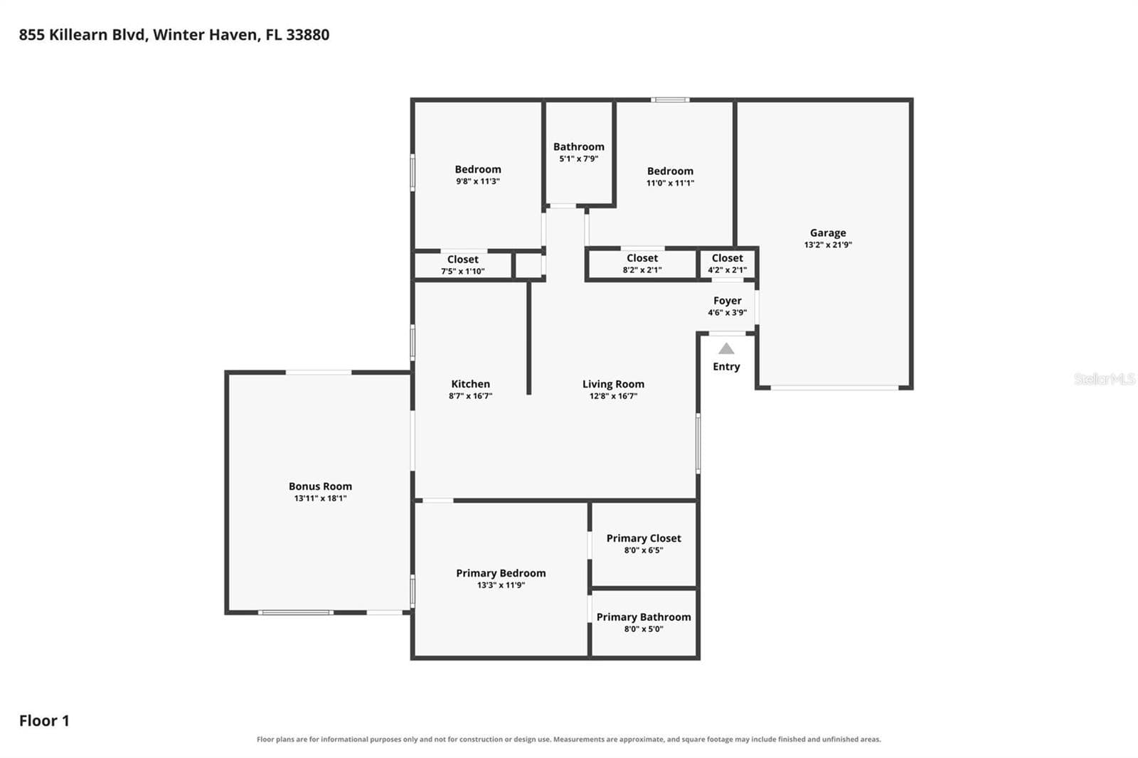 Single Family Residence at 855 KILLEARN BLVD, WINTER HAVEN, photo 20 of 20