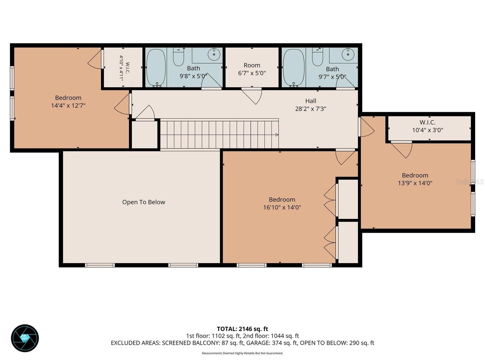 2nd Floor - 1934 LAKE RIDGE BLVD, CLEARWATER