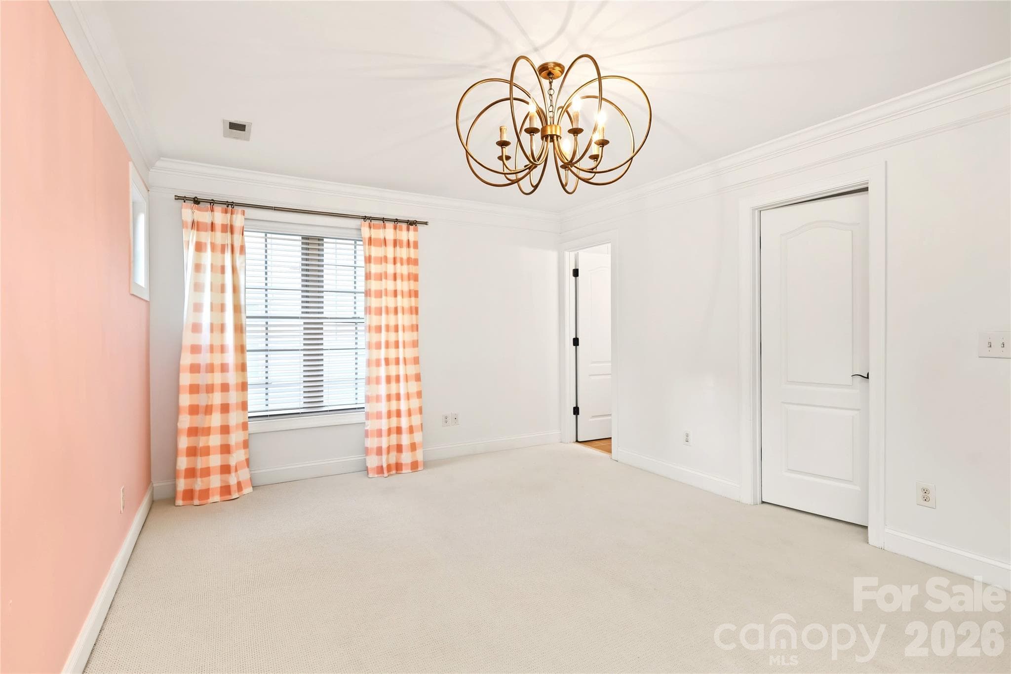 Bedroom with walk-in closet and en suite bath - 4934 Spalding Place, Charlotte