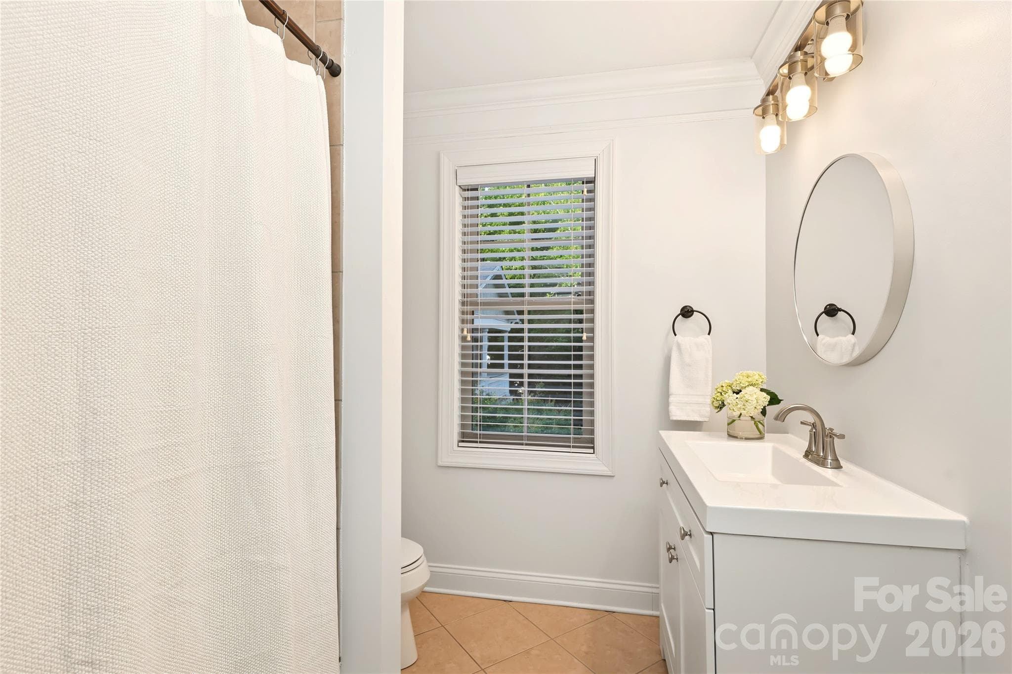 Upstairs full bath in the hall - 4934 Spalding Place, Charlotte