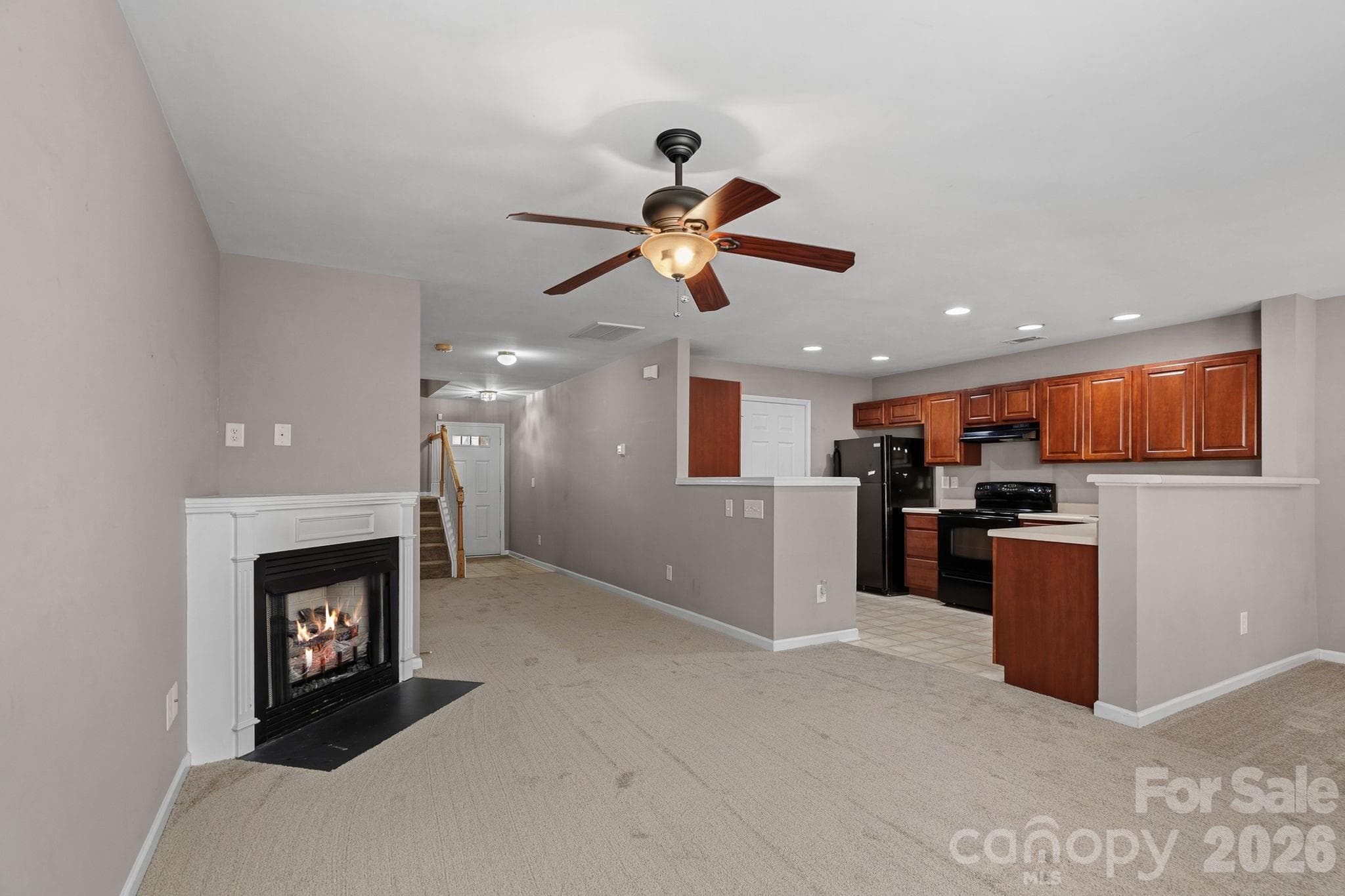 Open floorplan - 4717 Grier Farm Lane, Charlotte