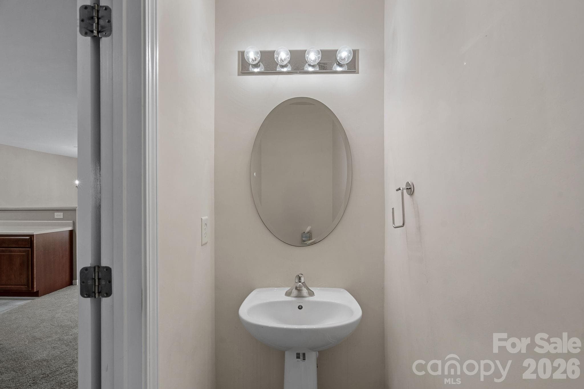 Main floor powder room - 4717 Grier Farm Lane, Charlotte
