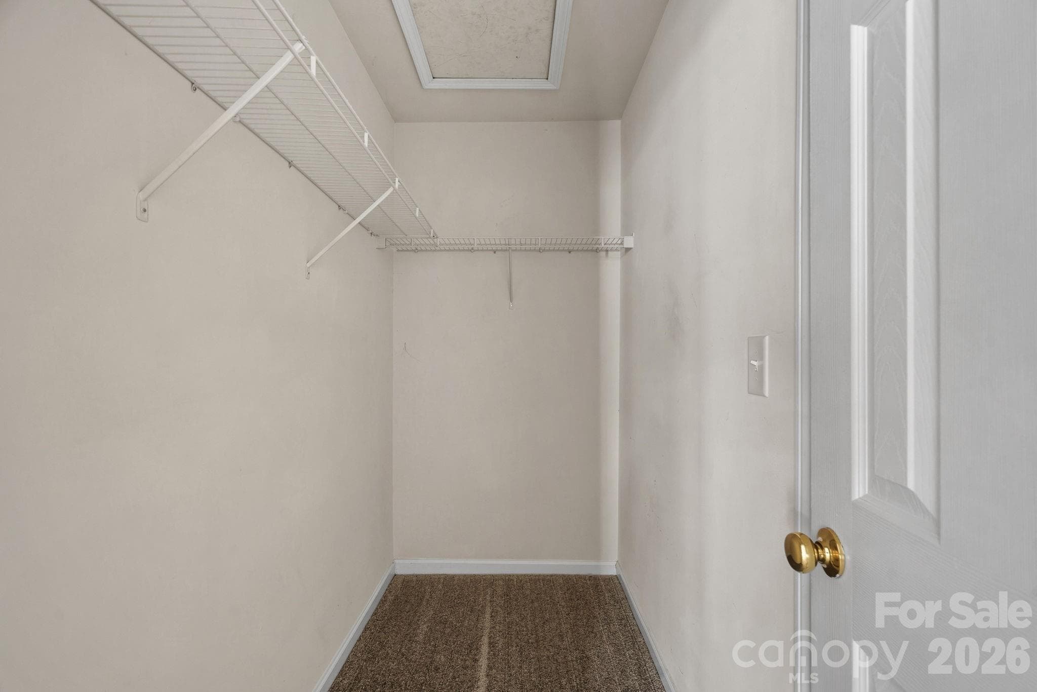 One of two closets in primary bedroom - 4717 Grier Farm Lane, Charlotte