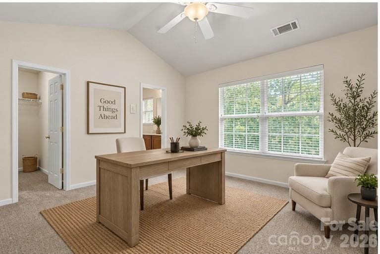 Secondary bedroom Virtually staged - 4717 Grier Farm Lane, Charlotte