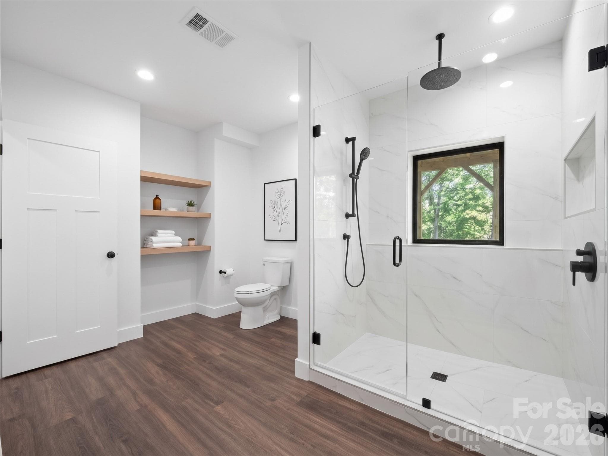 AI generated Virtual staged bathroom - 114 Phivo Drive, Balsam Grove