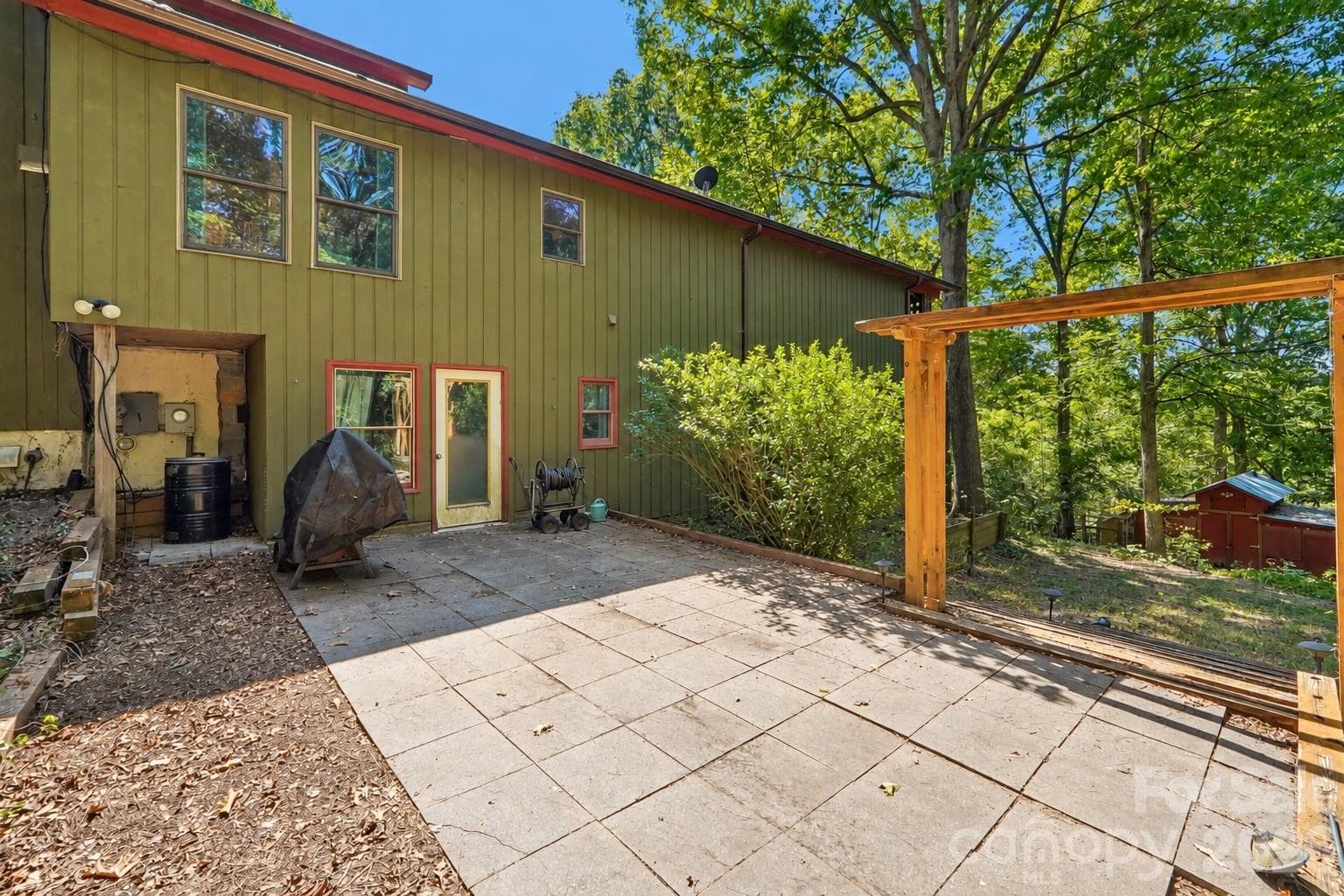 Beautiful patio right off of the basement. - 2701 Cedar Trail Lane, Wingate