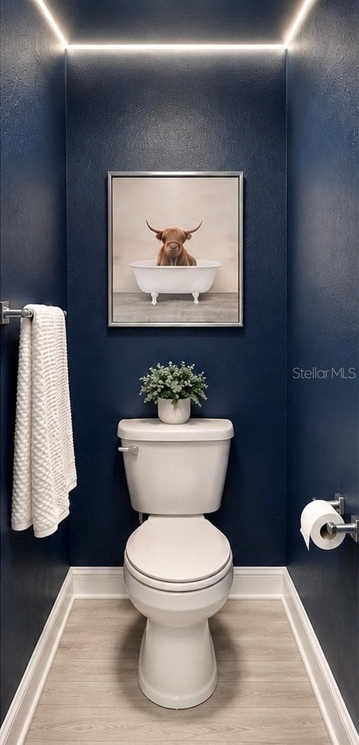 Guest Half Bath. Virt Mds - 4484 LIONS GATE AVE, CLERMONT