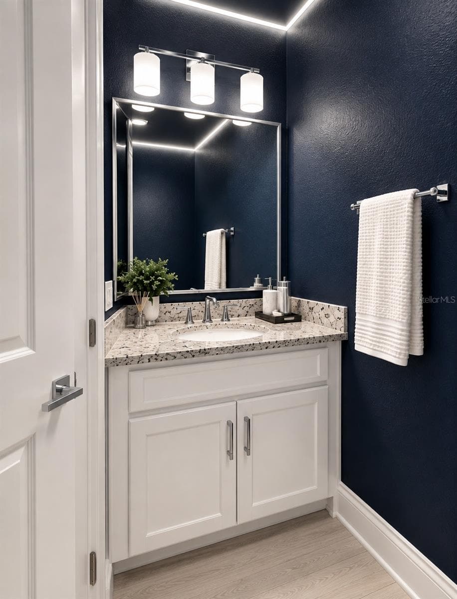 Half Bath. Virt Mds - 4484 LIONS GATE AVE, CLERMONT