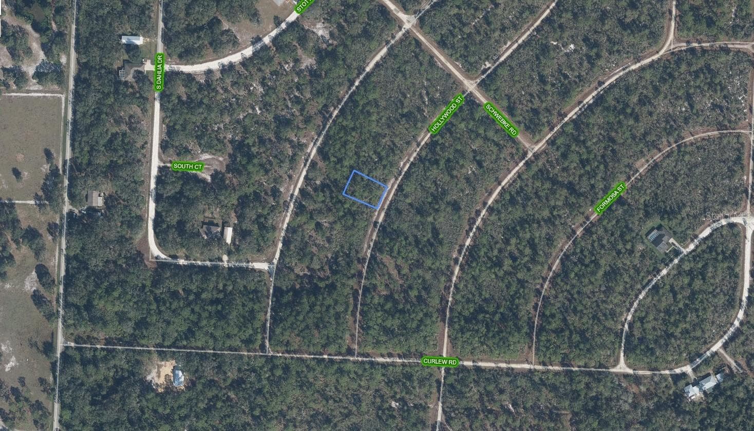 Land at 818 HOLLYWOOD ST, LAKE PLACID, photo 2 of 3