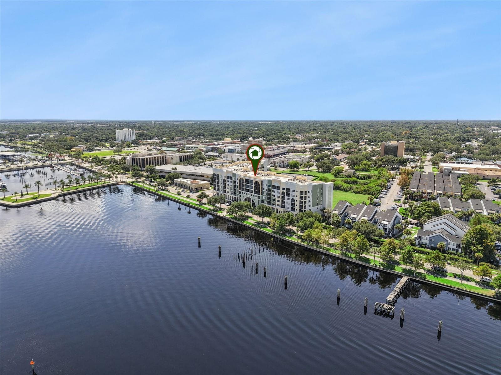 View of community with Sanford in background. - 225 W SEMINOLE BLVD #603, SANFORD